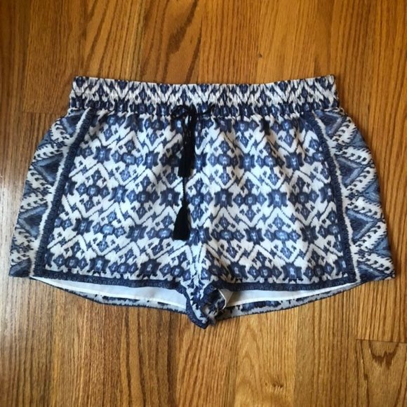 Joie silk drawstring shorts size small